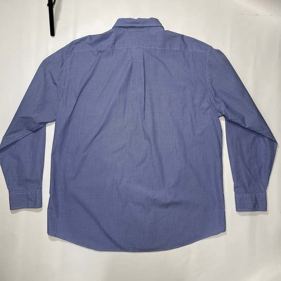 J.Crew mens blue woven shirt - Picture 3 of 4